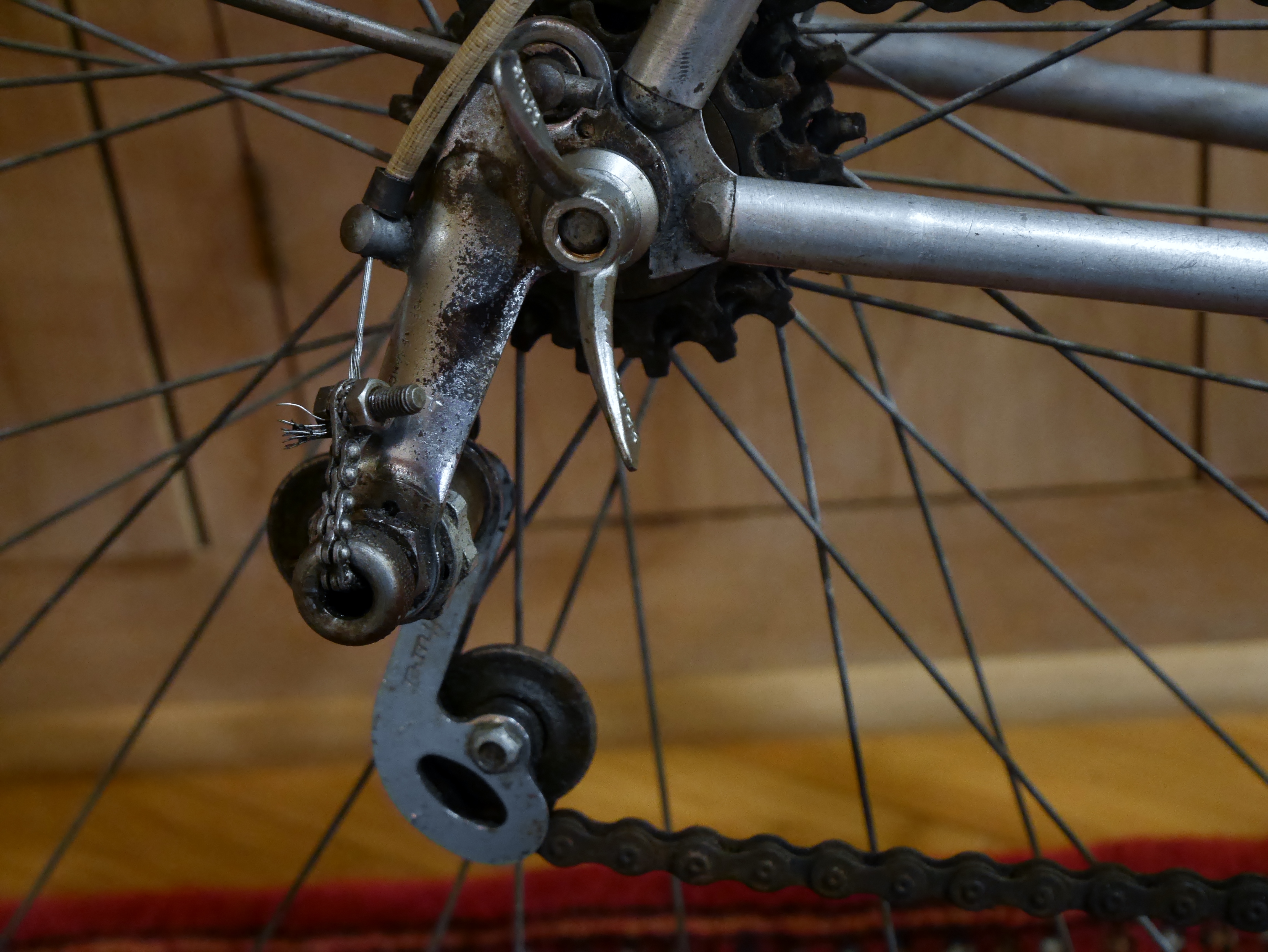 huret competition tour de france rear derailleur bicycle