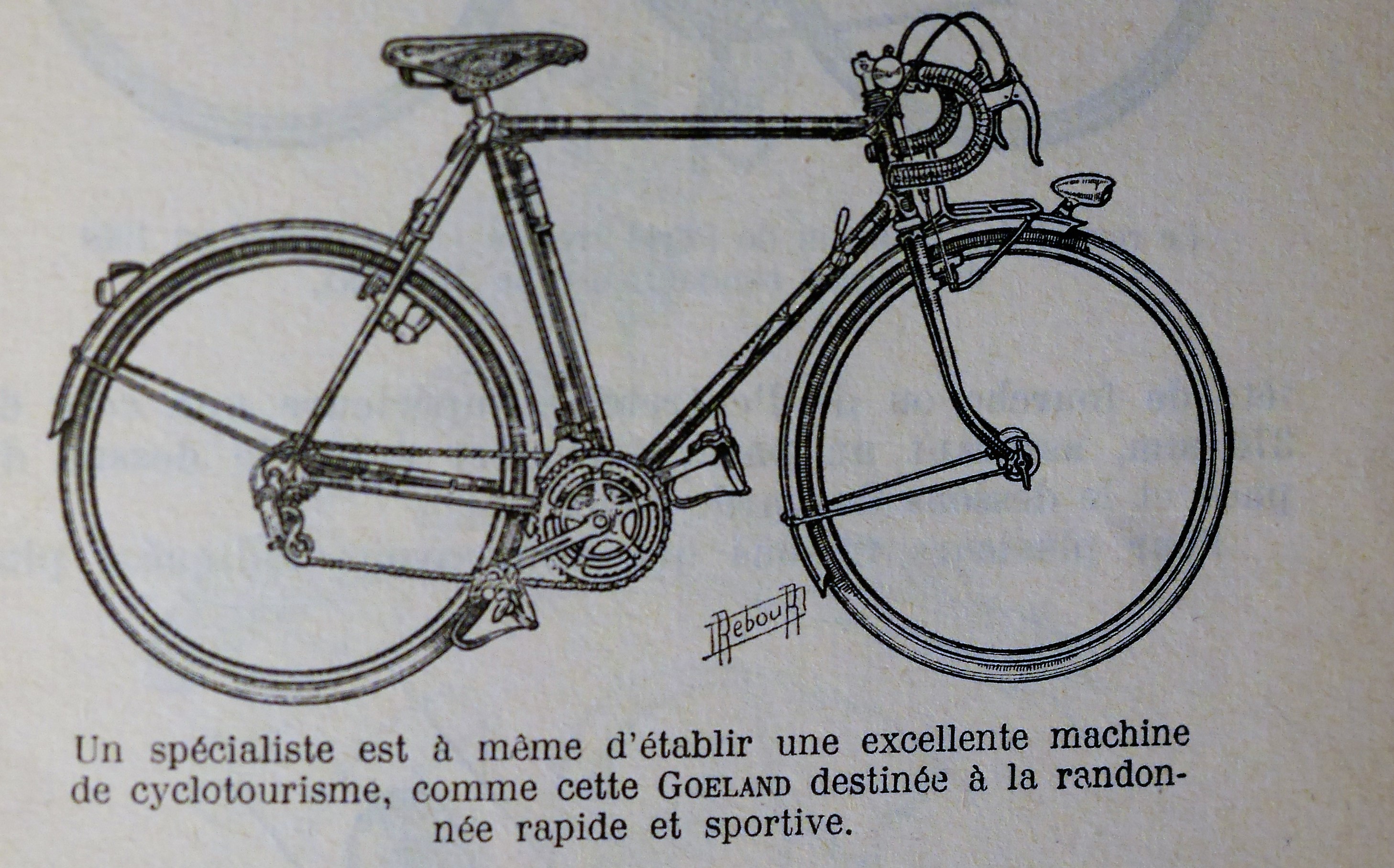 1962 Cycle Competition Cyclotourisme by Daniel Rebour | Restoring